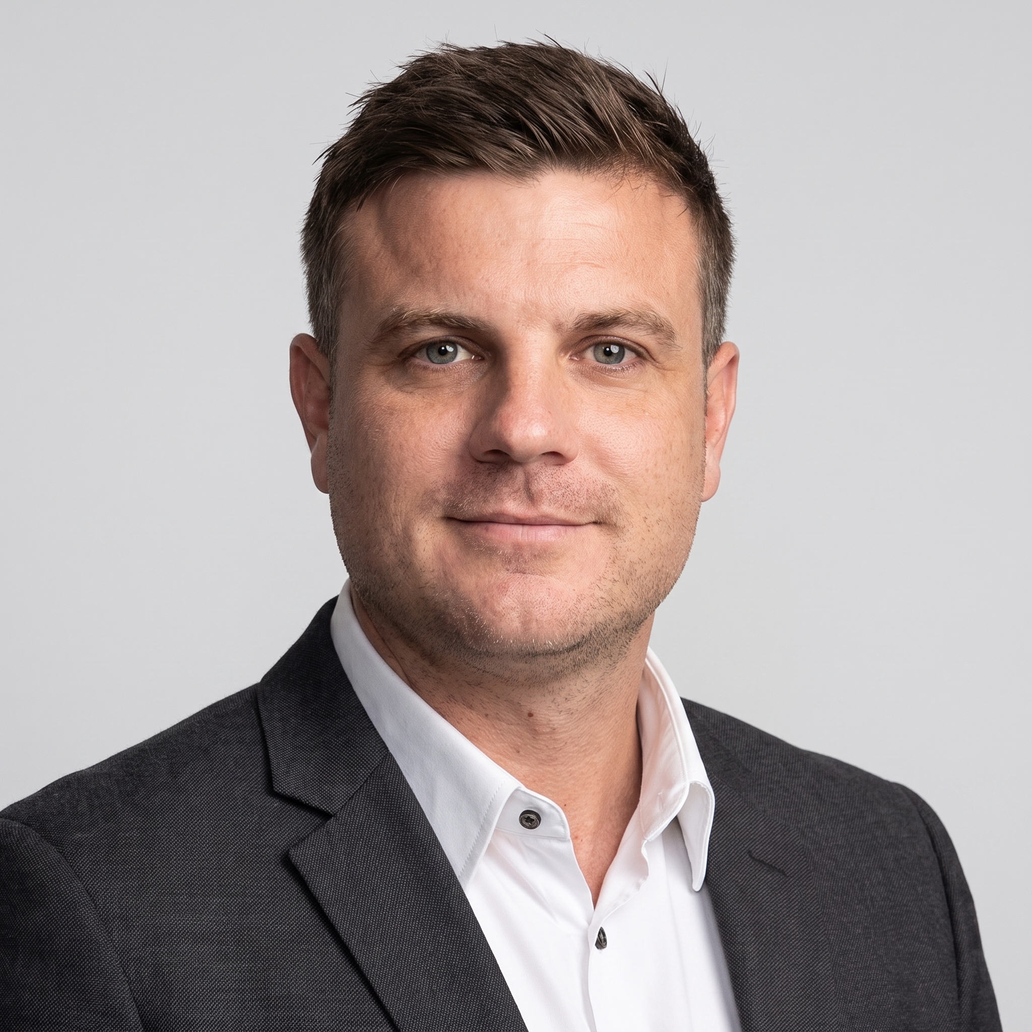 Natural corporate headshot