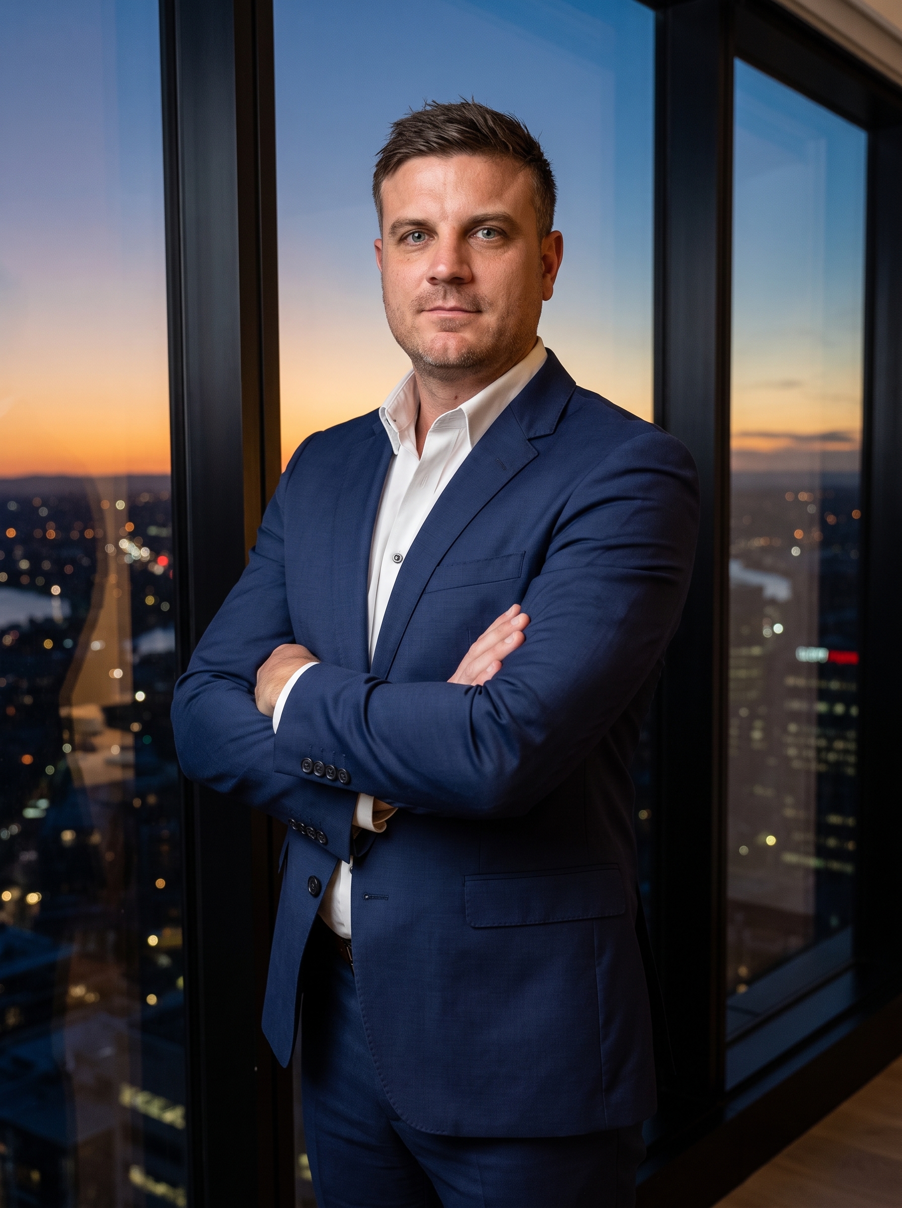Formal suit portrait